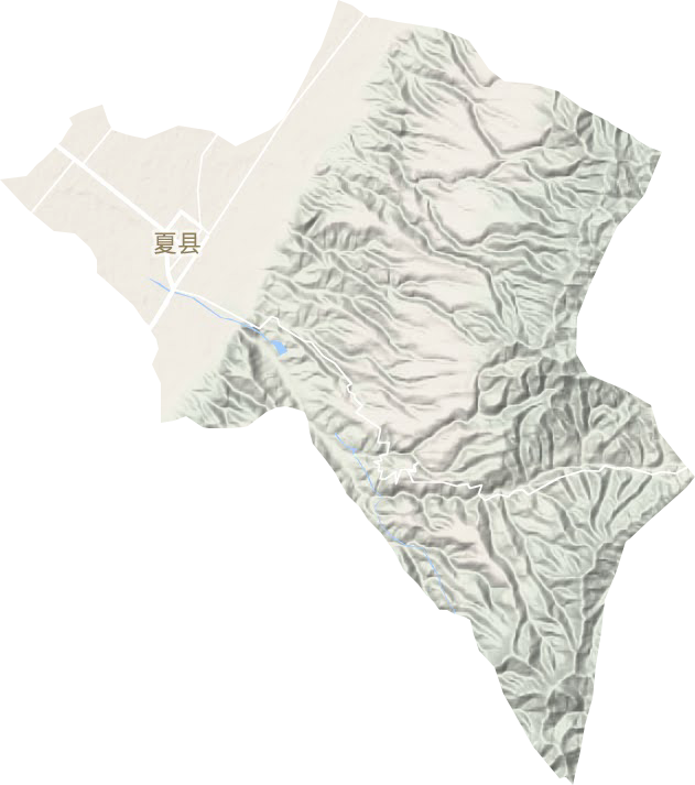瑤峰鎮地形圖