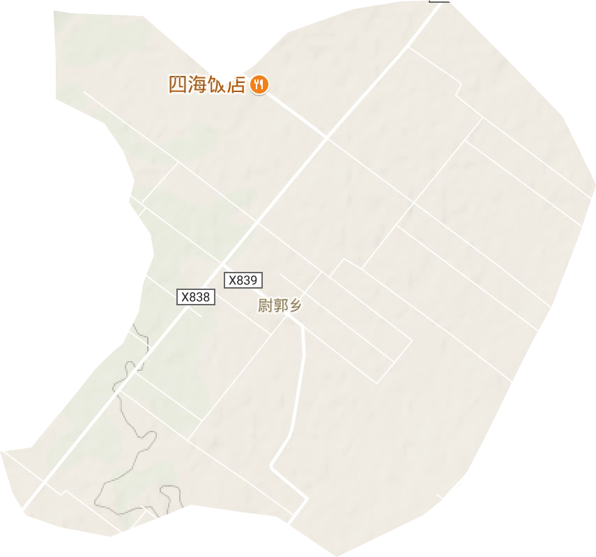 尉郭鄉地形圖