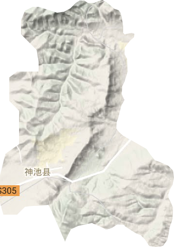 龍泉鎮地形圖
