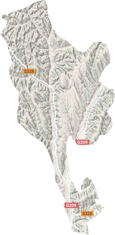 城南鄉地形圖