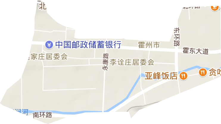 開元街道地形圖