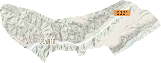 兌鎮鎮地形圖