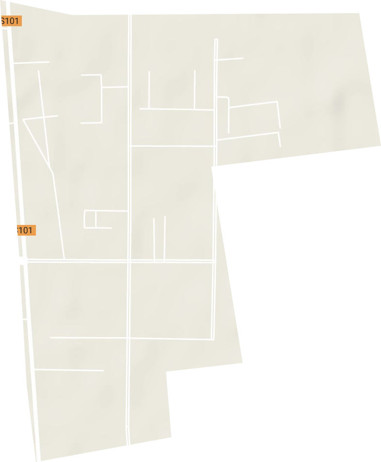 新城區(qū)鴻盛高科技園區(qū)地形圖