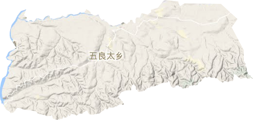 五良太鄉地形圖