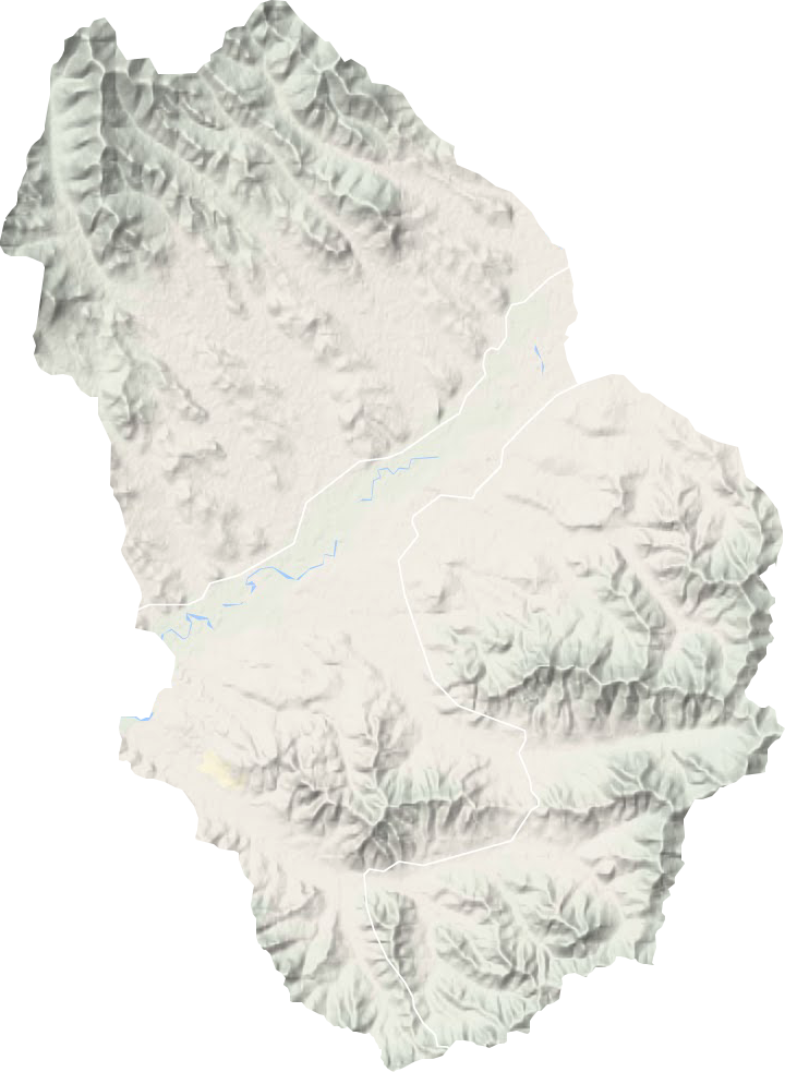 三山鄉(xiāng)地形圖