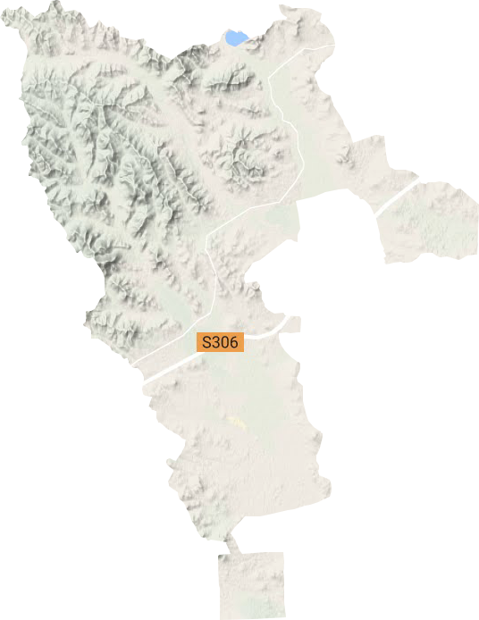 香山鎮地形圖