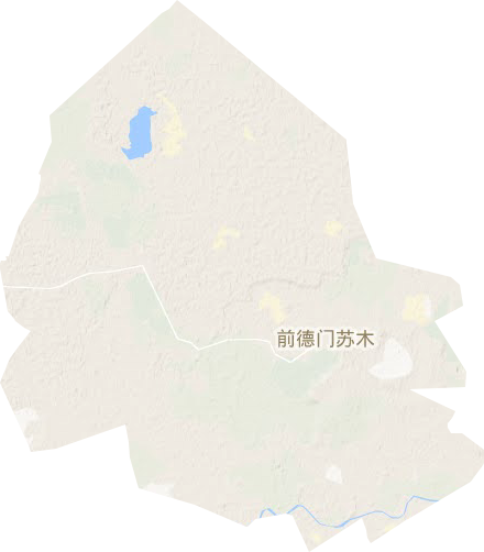 前德門蘇木地形圖