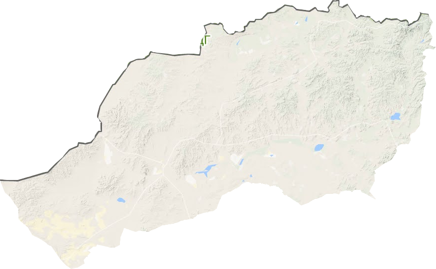 東烏珠穆沁旗地形圖