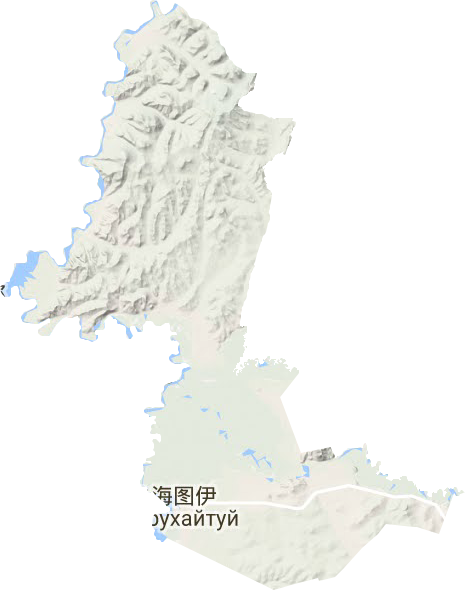 黑山頭鎮(zhèn)地形圖