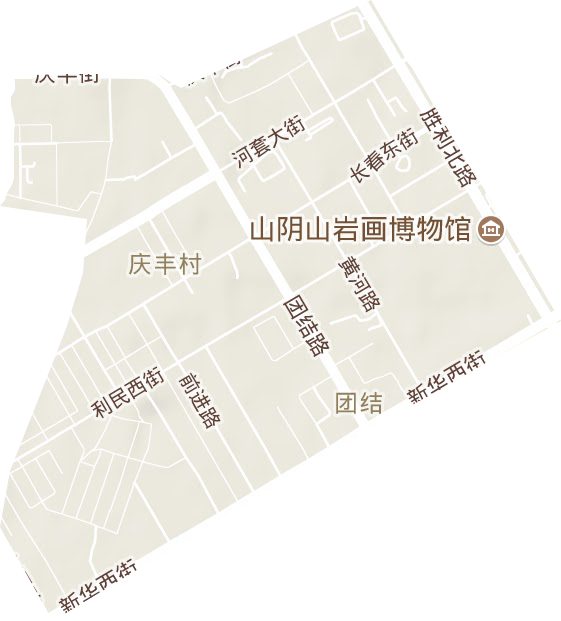 團(tuán)結(jié)辦事處地形圖