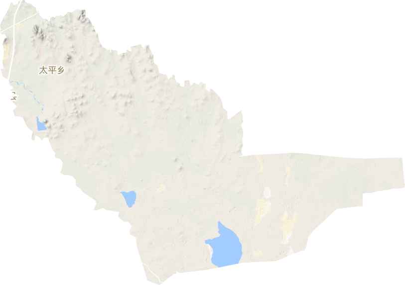 太平鄉地形圖