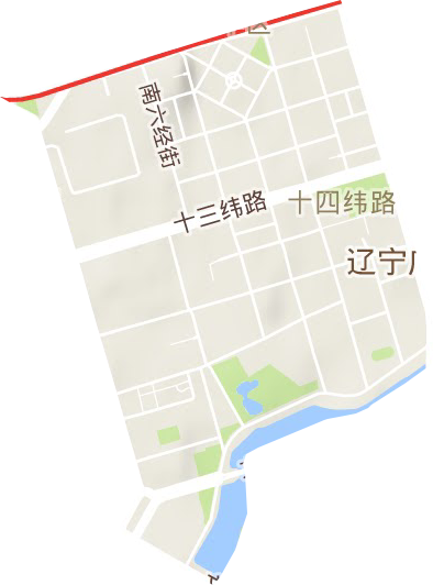 南市場街道地形圖