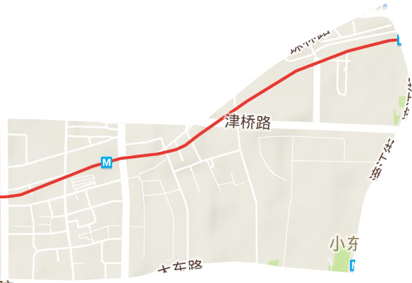 小東街道地形圖