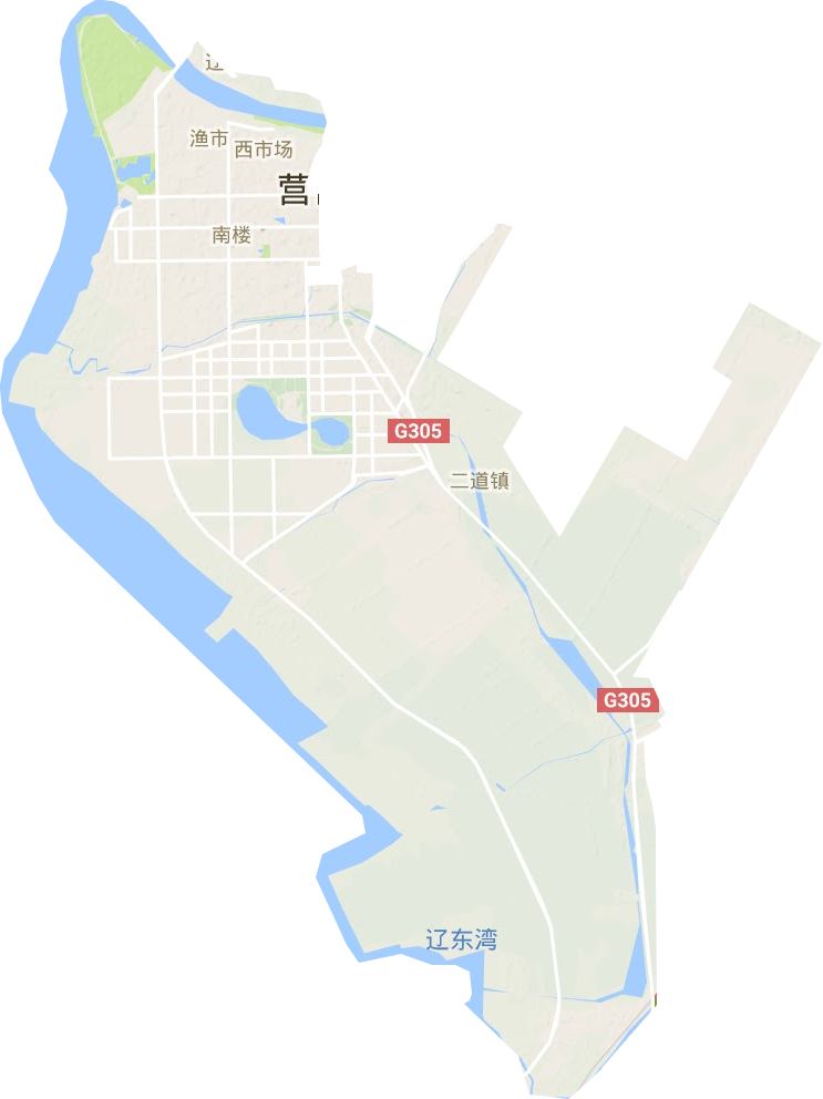 西市區地形圖