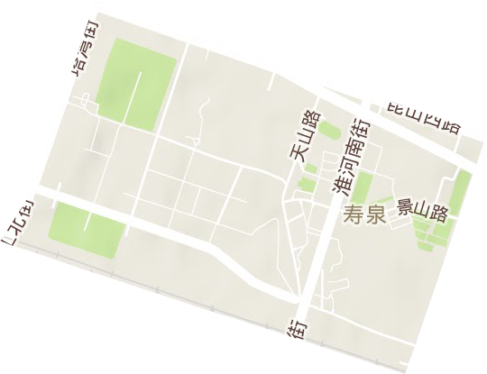 壽泉街道地形圖