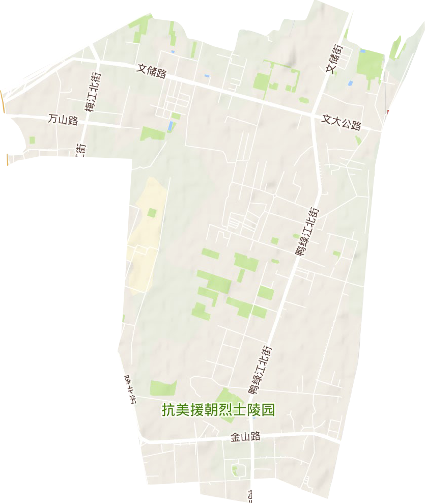 陵?yáng)|街道地形圖