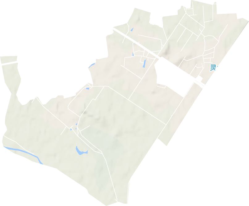 紅旗街道地形圖