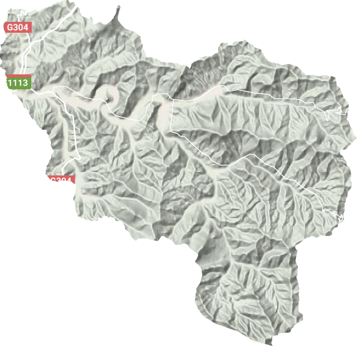 思山嶺街道地形圖