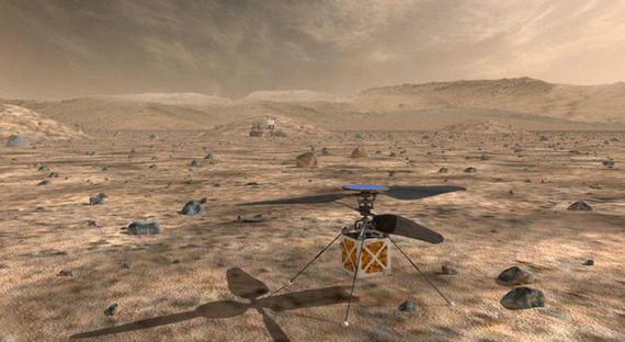 美國(guó)宇航局將在2021年放飛首架火星無(wú)人直升機(jī)