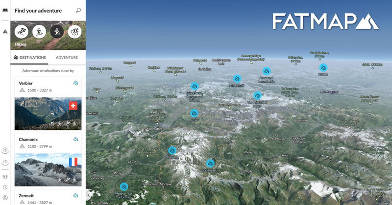 戶外地圖軟件FATMAP想成為戶外領域的谷歌地圖，是出行領域打通旅行市場的機會嗎？